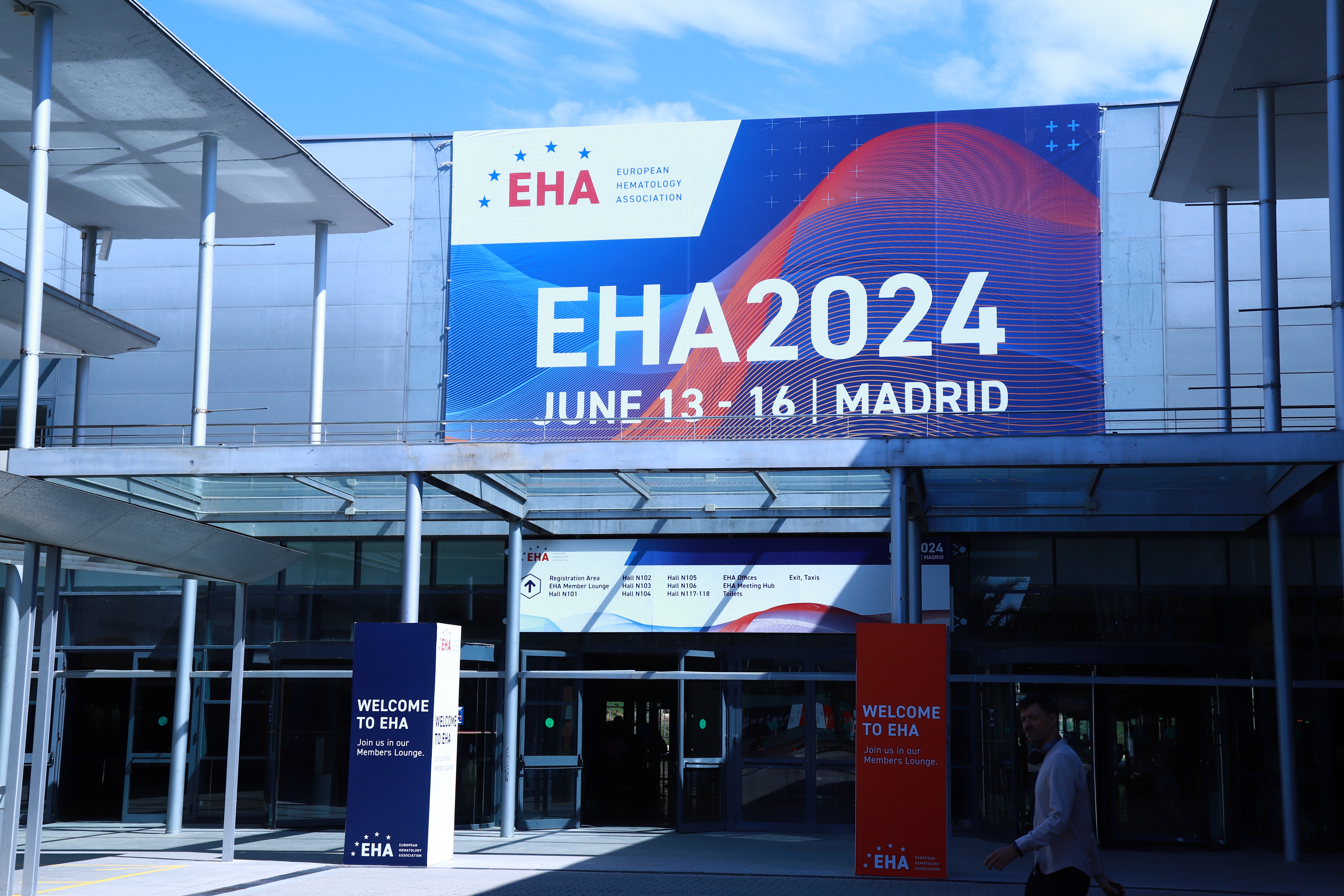 EHA 2024启幕在即！《血液时讯》已抵达马德里，带您领略血液学国际前沿风光'