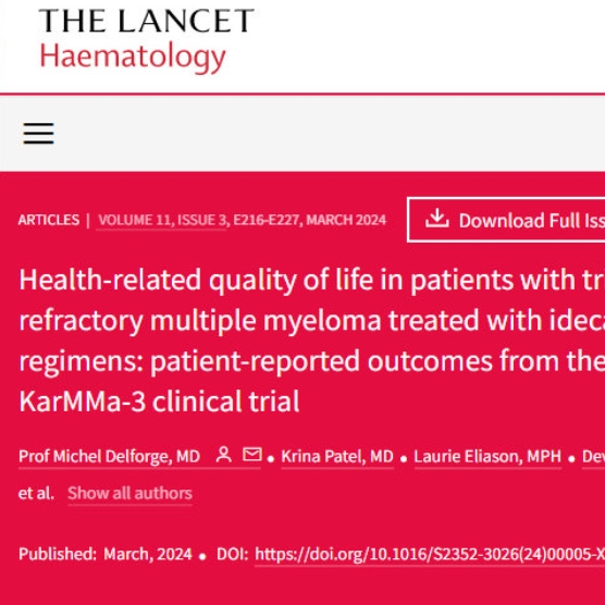 Lancet Haematol：KarMMa-3研究患者报告结局'